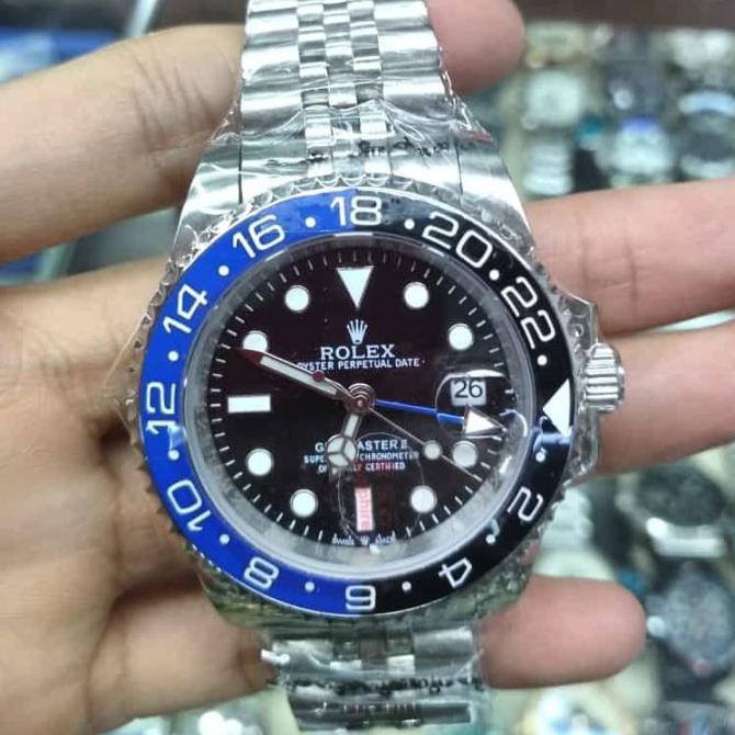 ORIGINAL  Rolex GMT Master II Automatic Jam Tangan Otomatis Murah