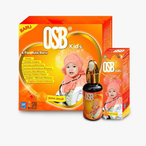 OSB Kids cair Nutrisi otak untuk anak-anak / Vitamin Kecerdasan Otak