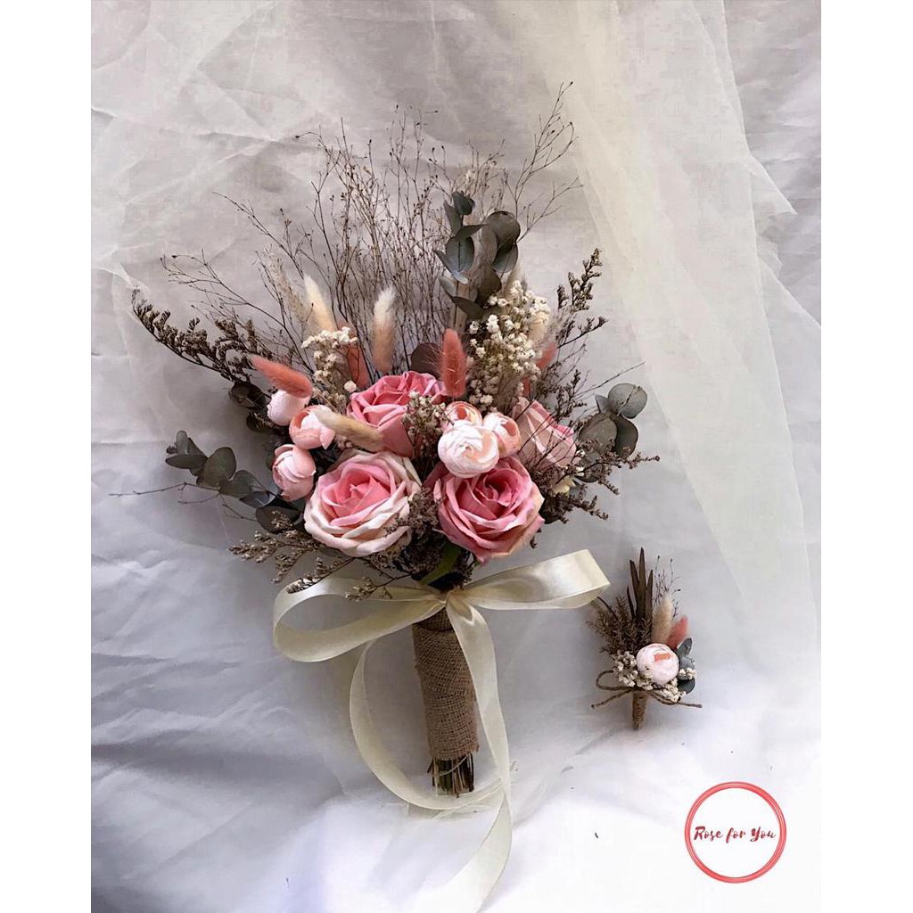 Wedding Bouquet Rustic / Preweding Bouquet / Dried Bouquet / Artificial Bouquet / ADHISTI BQ