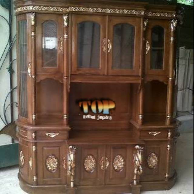 bufet pajangan tv kuda,top,mebel jepara,furniture