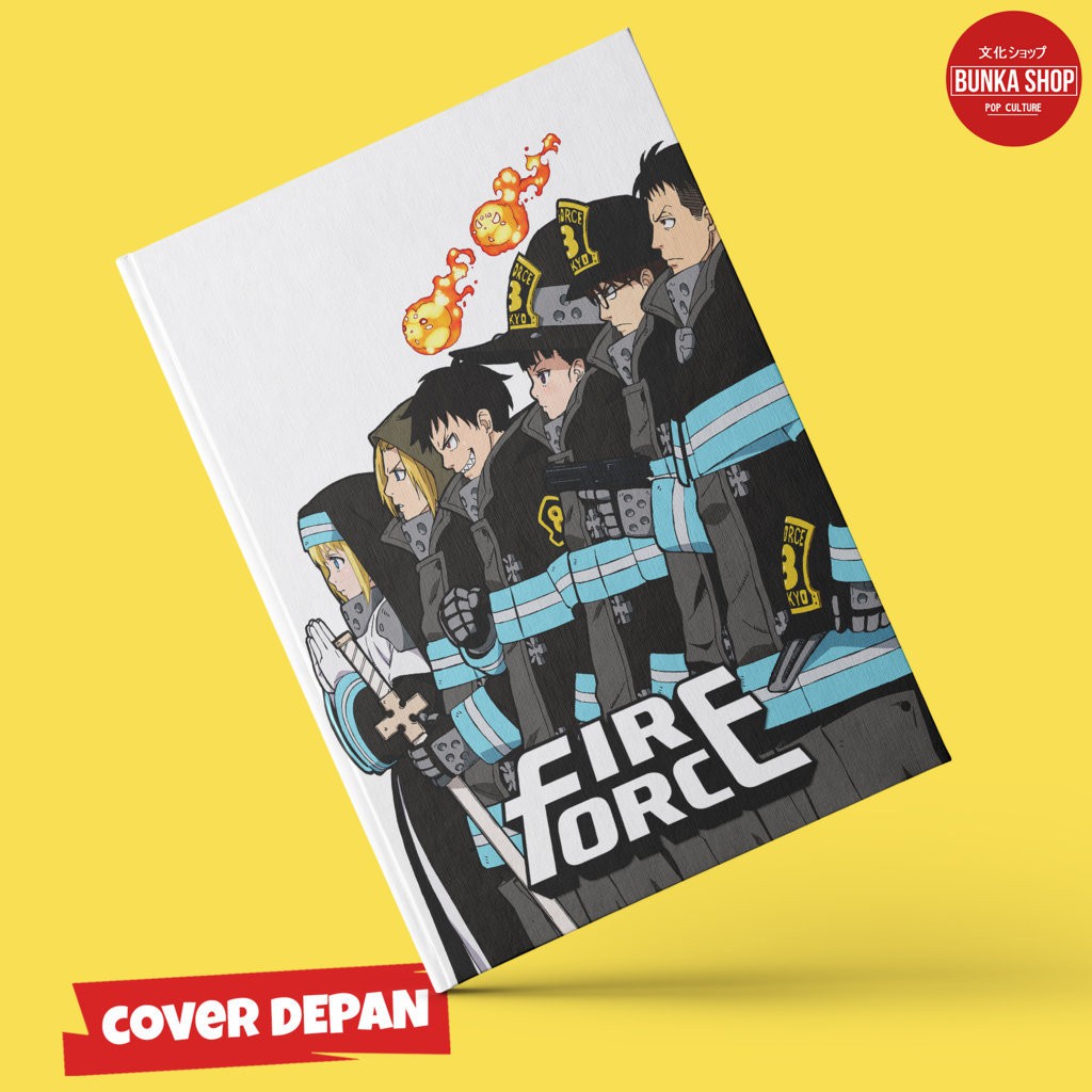 

Note Book Hardcover Film Anime Fire Force A Ukuran A5 Buku Tulis Catatan Murah Jurnal Agenda Planner Notebook Gift Couple