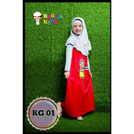 Ragga Kids Gamis kaos anak