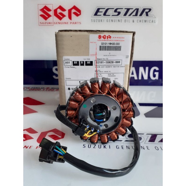Stator Assy | Spul Motor Suzuki Shogun  125/ Injection
