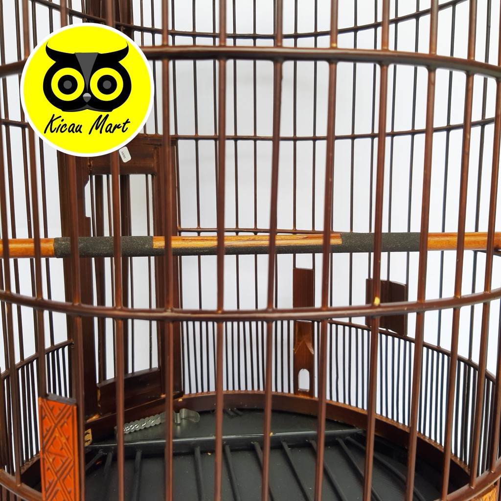 TANGKRINGAN BURUNG ANIS KAYU JATI SEMPATI PANGKRINGAN PIJAKAN KAKI SANGKAR KANDANG TKRANSJ