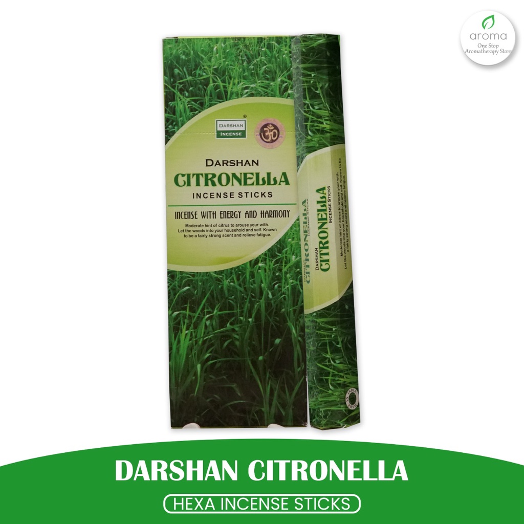 Dupa India (Aromaterapi) Hexa - Darshan Citronella