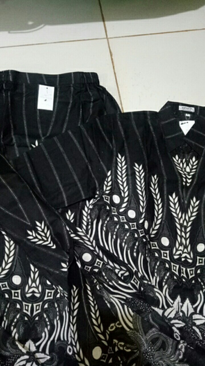Batik Couple Arasya Grey