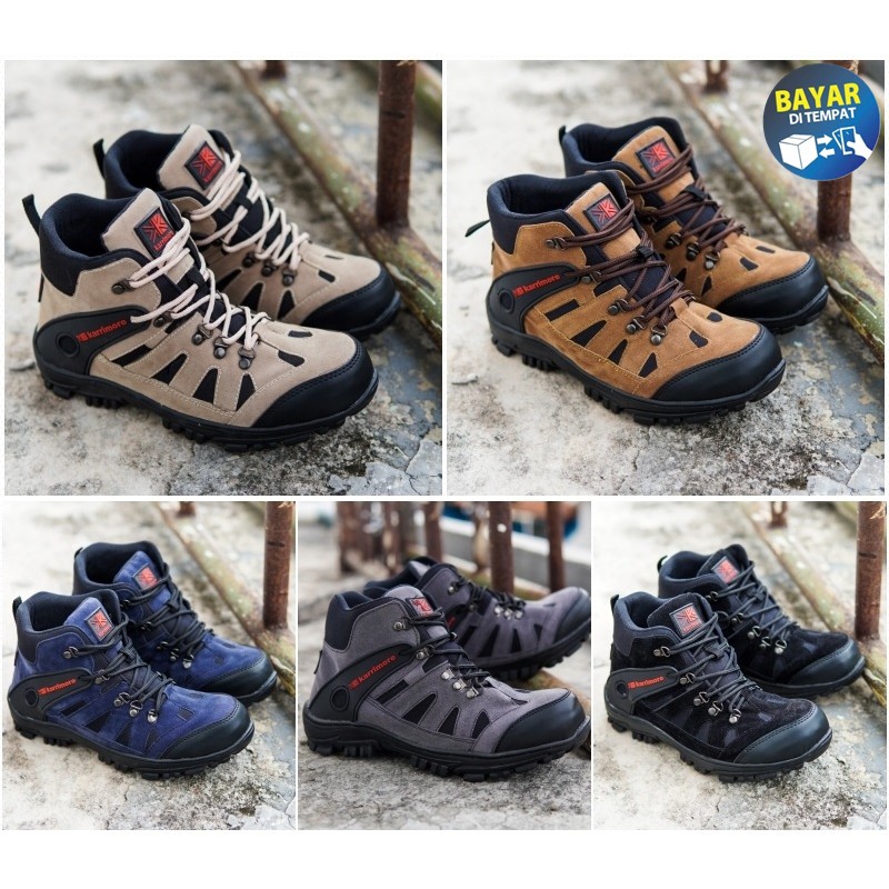 SEPATU GUNUNG KARIMOR HIKING OLAHRAGA OUTDOOR GUNUNG TRACKING ADVENTURE BOOTS SUMMIT KEREN