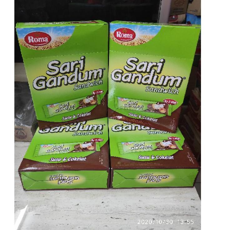 

Best Produk V0HEN Roma Sari Gandum Sandwich Coklat 39 gram (1 pack isi 12 pcs) 83 Hot Sale