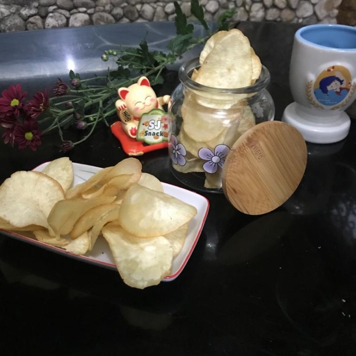 

Kripik singkong asin original 250 gr