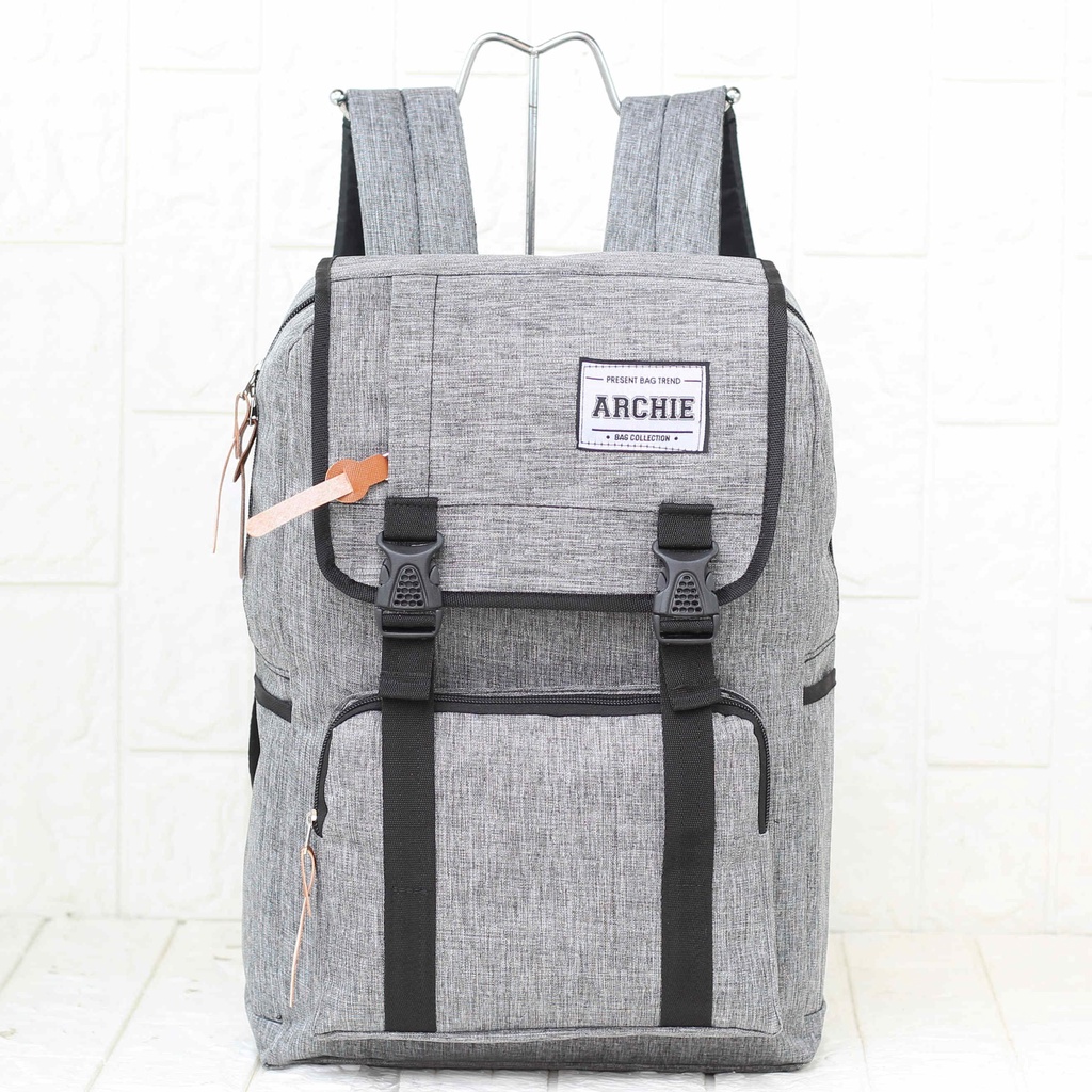 Tas Gendong Archie Cewek Ransel Sekolah SMP SMA Perempuan Backpack Laptop Multifungsi Awet Bagus