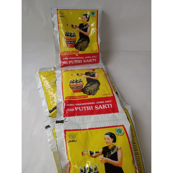 Jamu Tradisional Jawa Asli Cap Putri Sakti