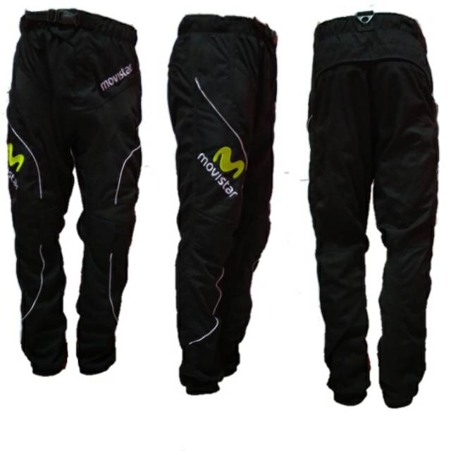 COD Sbk Celana Trail Cross Adventure Motocross Sepeda Mx Racing Panjang Katun Drill Hitam Mvstar