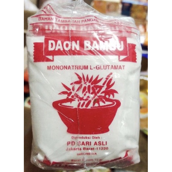 

PENYEDAP RASA / VETSIN / MICIN DAON BAMBU 73gr