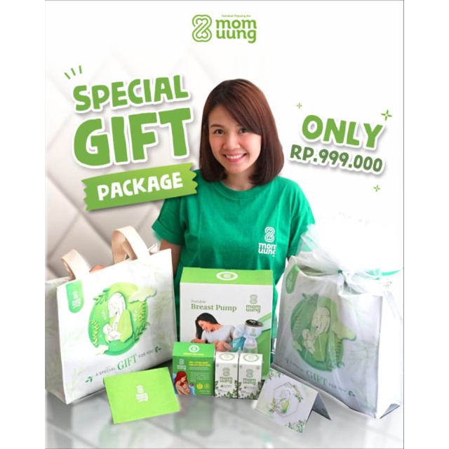 Gift package Momuung / Paket Lahiran Mom Uung / Paketan asi booster momuung makassar