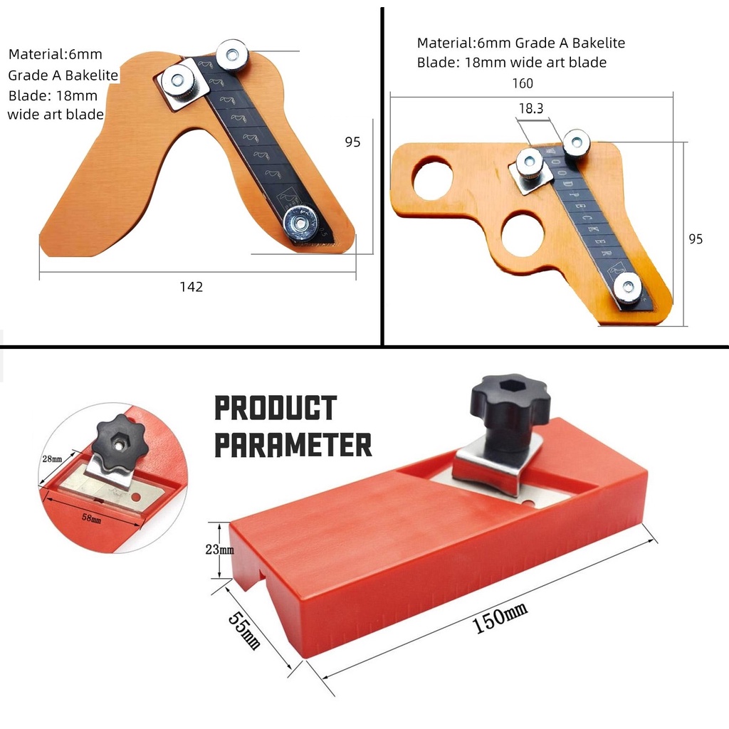 KETAM SUDUT RAGUM TEPIAN Manual EDGE Trimmer alat SERUT TEPI KAYU TRIMMING EDGE