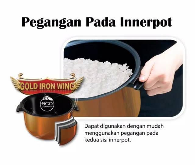 YONG MA YMC-801 Magic Com Rice Cooker Kapasitas 2.0 L. Baru Bergaransi Resmi