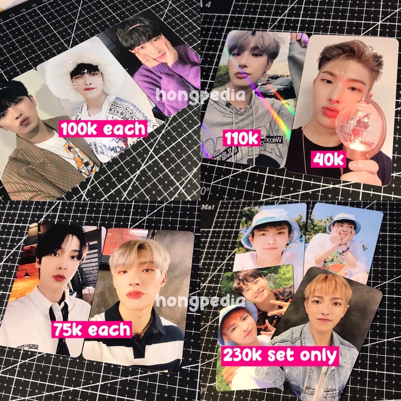 READY PC PHOTOCARD ATEEZ HONGJOONG YUNHO MINGI