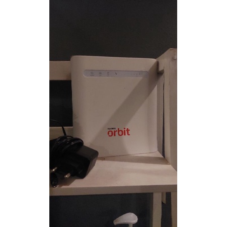 Modem Orbit Pro 2 kelengkapan Box dan adaptor