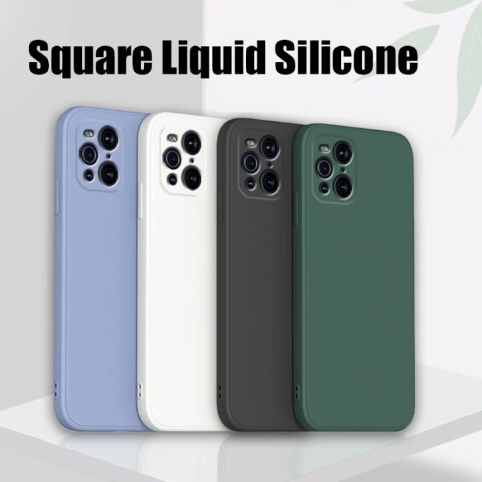 Soft Case Oppo Find X3 Pro Liquid Silikon Slim Skin Candy Macaron Bludru