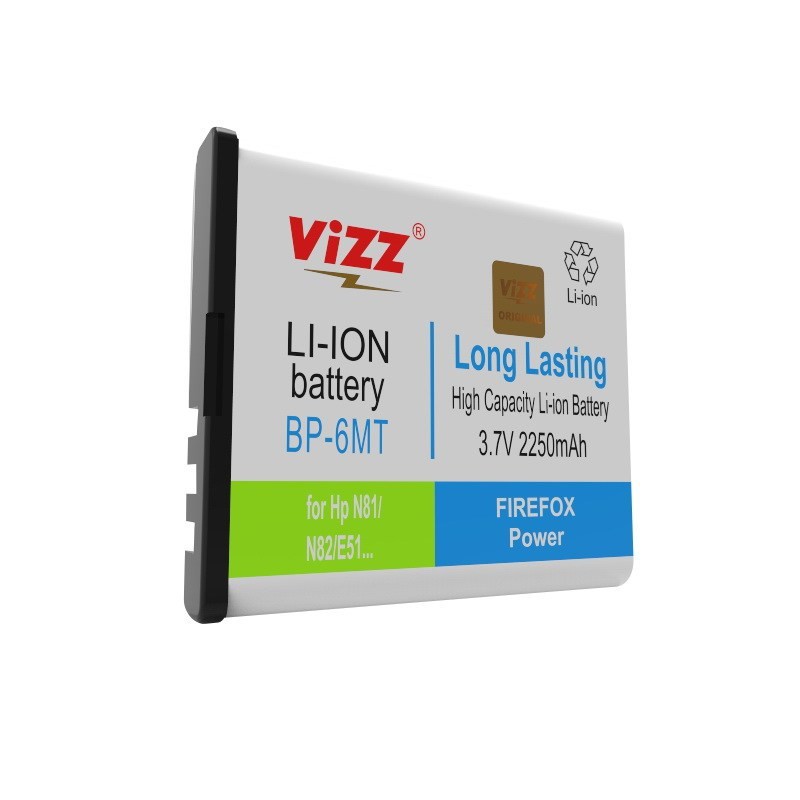 Vizz Baterai NOKIA BP-6MT / N81Original