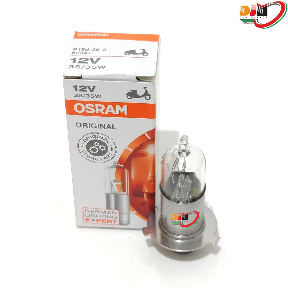 Osram Bohlam Lampu Depan Tiger Megapro New 35/35W K3 (62347)