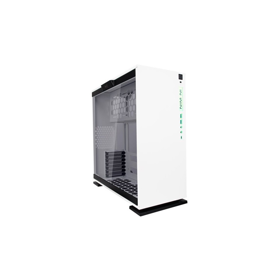 CASING InWin 303C - ATX Latest USB 3.1 Gen 2 Type-C RGB WHITE AND BLACK