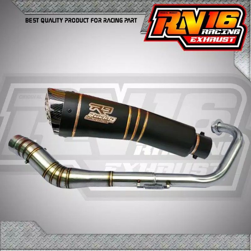 knalpot racing r9 h2