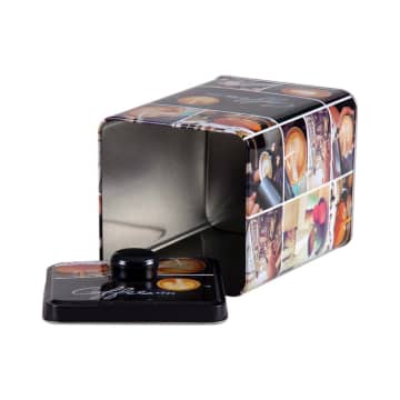 INFORMA Stoples Motif Coffee Polygon - Hitam