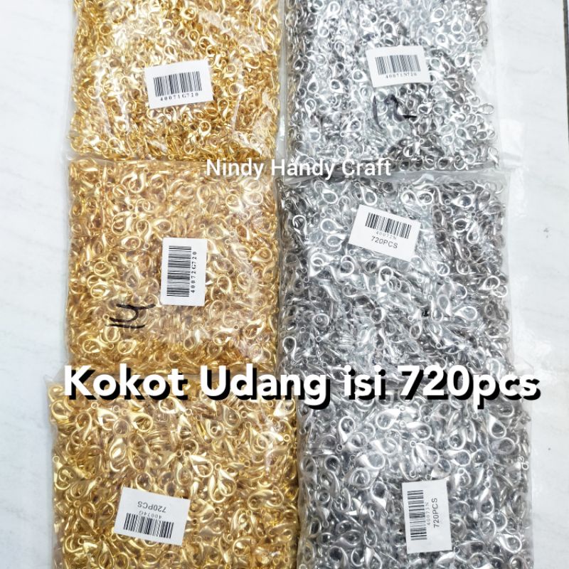 GROSIR KOKOT UDANG ISI 720pcs - Kokot Udang - Kait Udang - Kokot Pengait udang