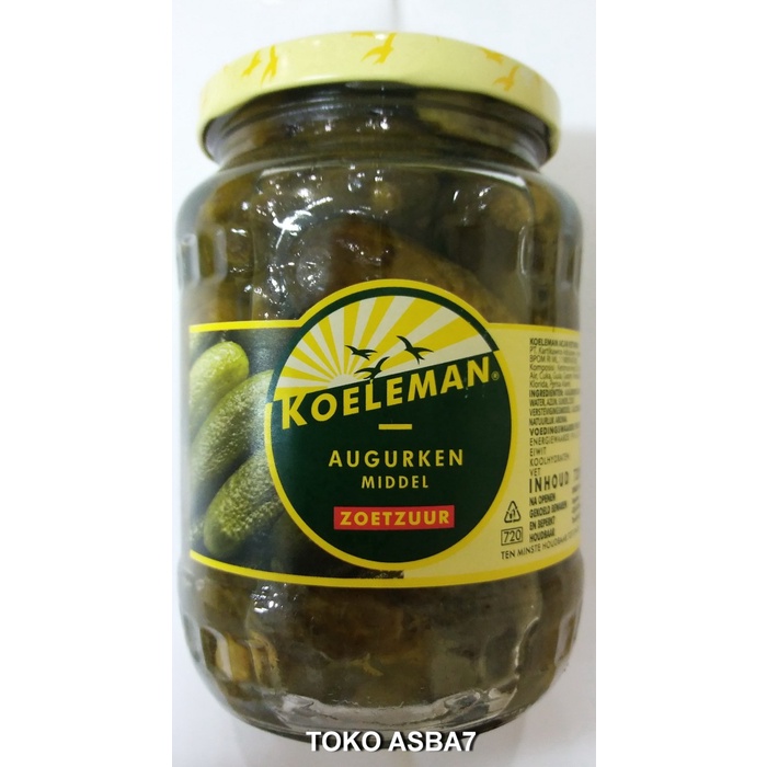 

Gg1Hh Koeleman Augurken Middle/Acar Mentimun 720 Ml s1Gkk