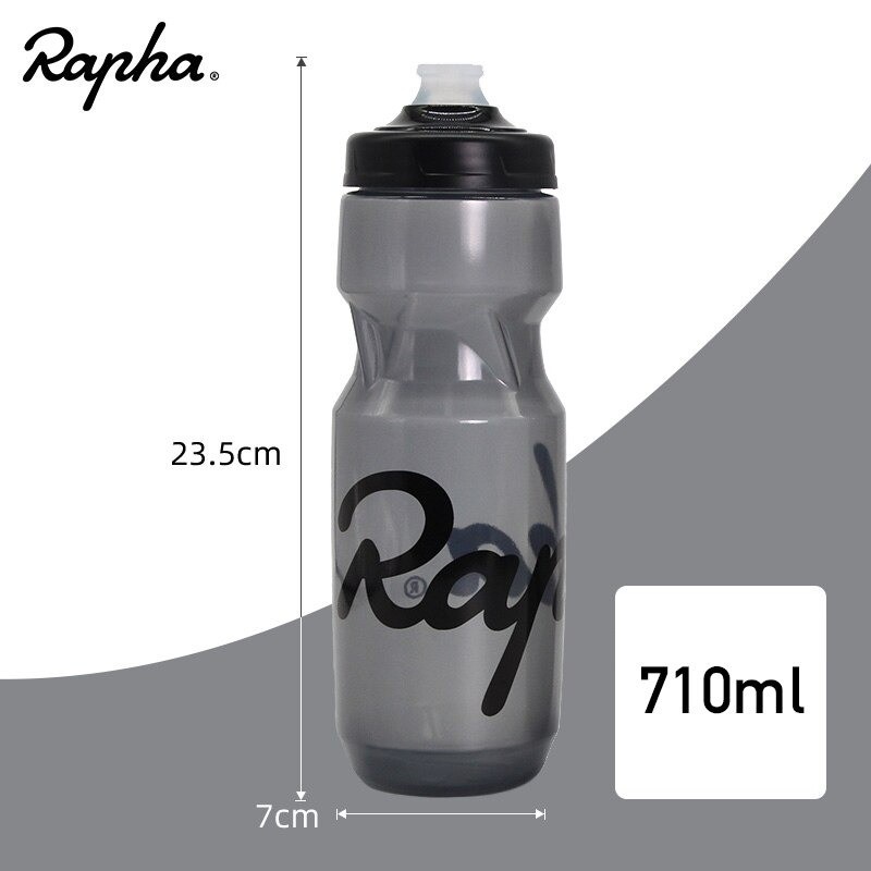 Rapha Botol Minum Sepeda Squeezable Cycling Bottle 710ml - RP301 - Gray