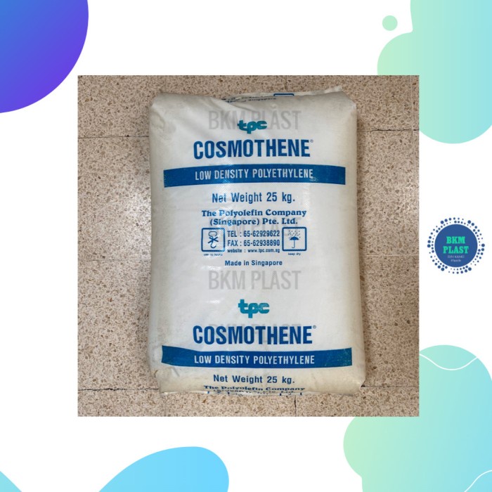 Biji Plastik LDPE / Low Density Polyethylene (Cosmothene)