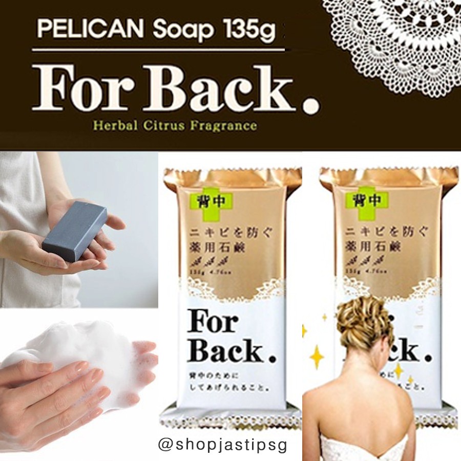 Pelican Medicated Soap 135g For Back Body Acne Obat Jerawat Kulit