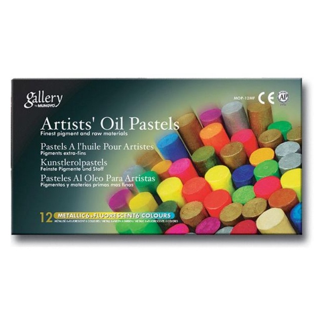 Mungyo 72/120colors Soft Oil Pastels Wooden Box Crayon Artist