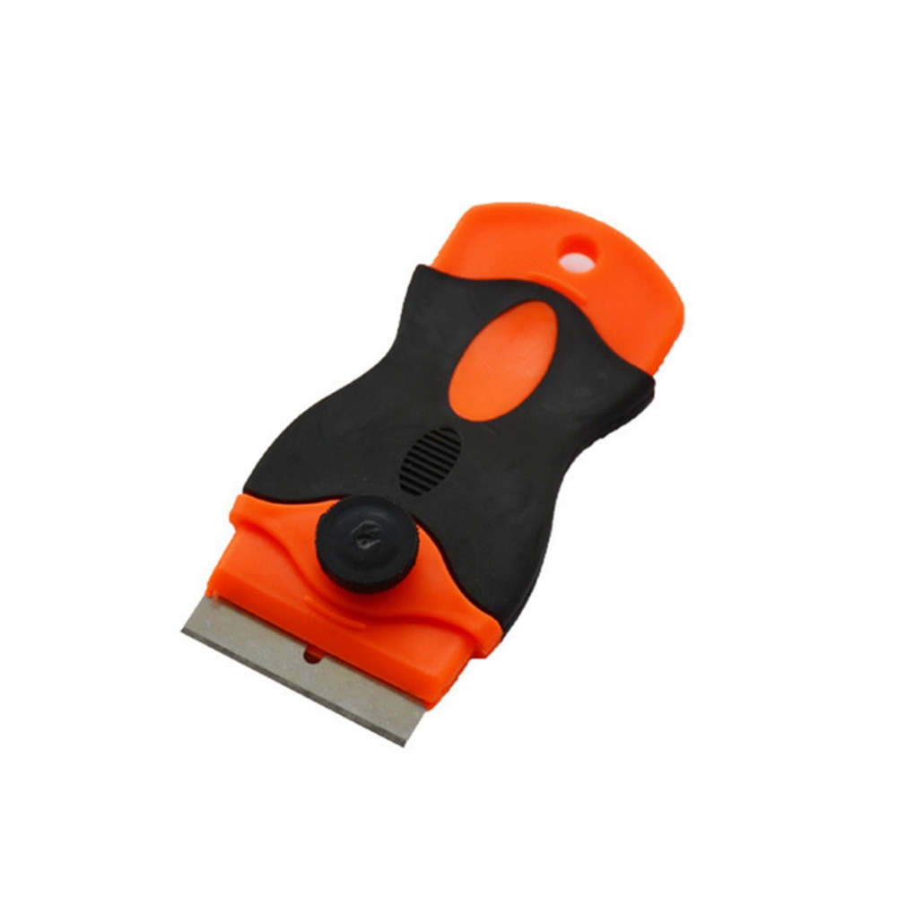 Pisau Pengupas Stiker Serbaguna Scraper Knife for Car Sticker QD-0485 - Orange