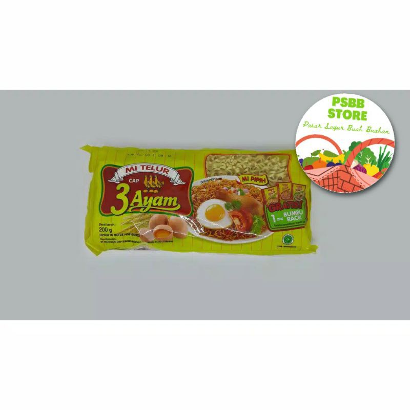 

Mie 3 Ayam - Per Pcs