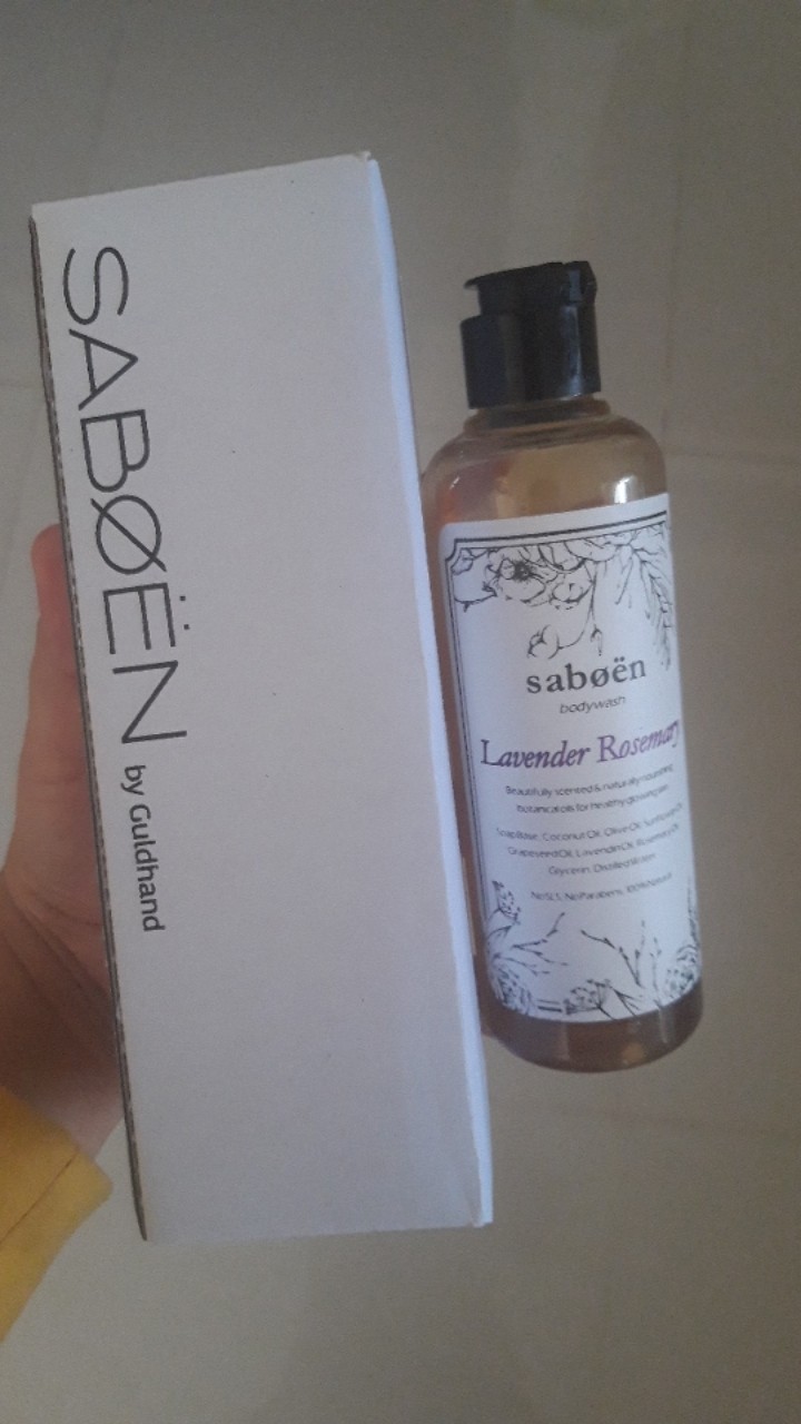 Saboen - Bodywash Lavender Rosemary 250ml