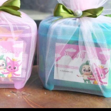 

✷ Souvenir ulang tahun box souvenir bingkisan snack box + ucapan ulang tahun ➤