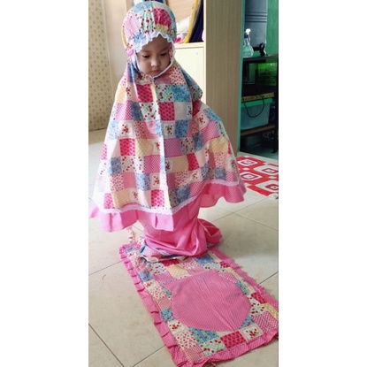 MUKENA ANAK KATUN JEPANG ORI