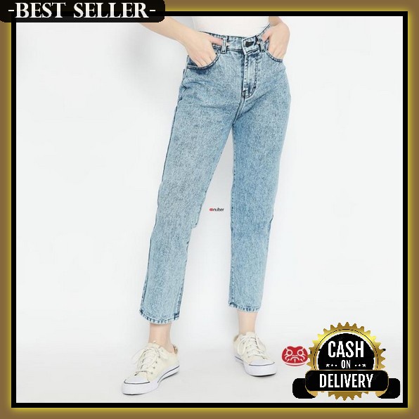 Celana Jeans Jeans Dewasa Kerja Jins Cewek Casual Kekinian Murah Panjang Jin Celana Wanita Trendy Nu