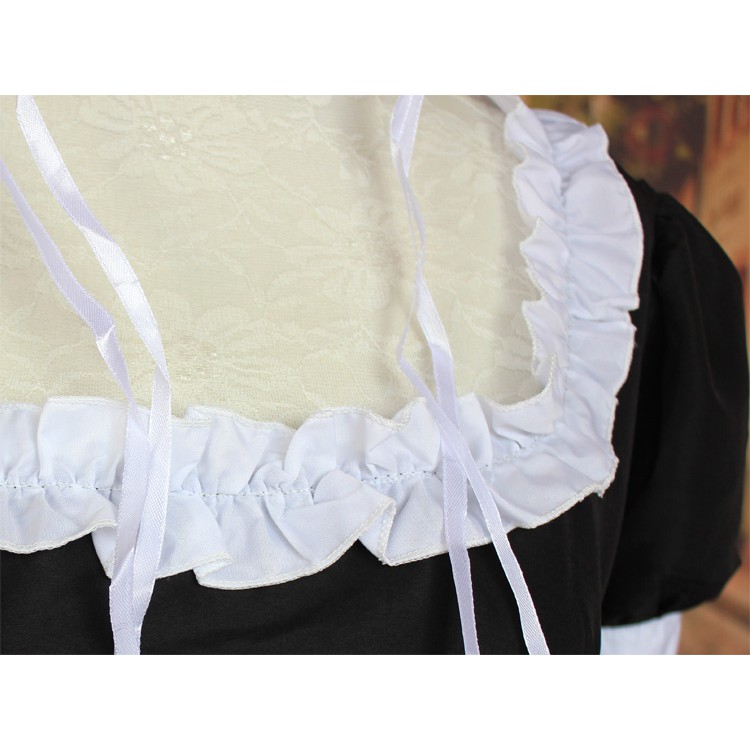 CC-102 maid lolita saber fate stay night cosplay kostum anime pelayan