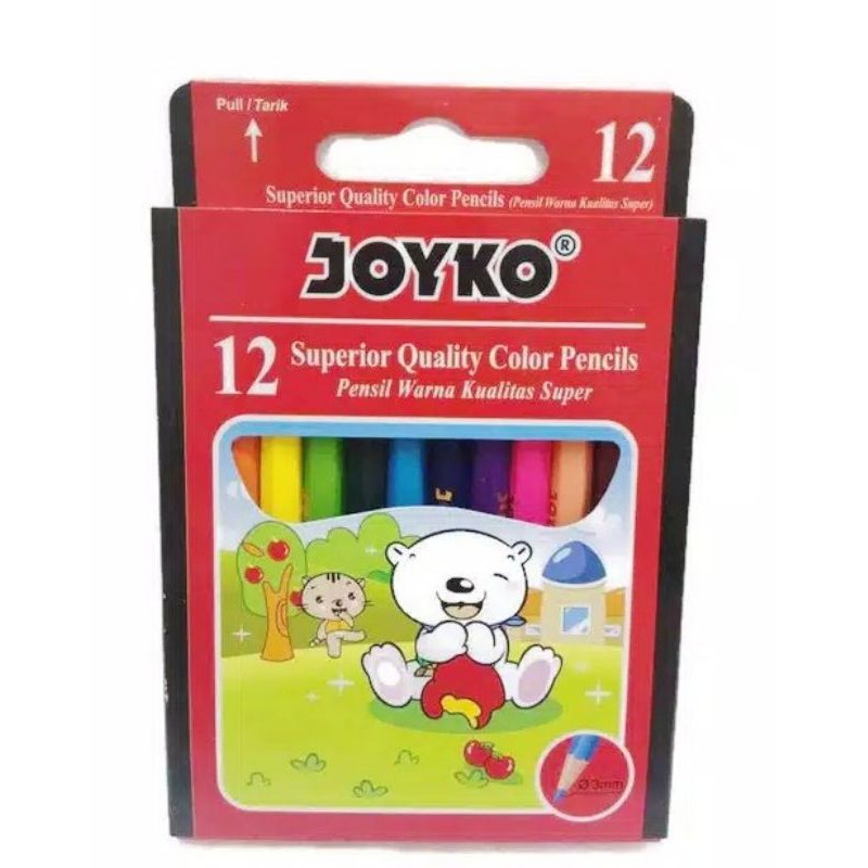 

pensil warna pendek 12warna
