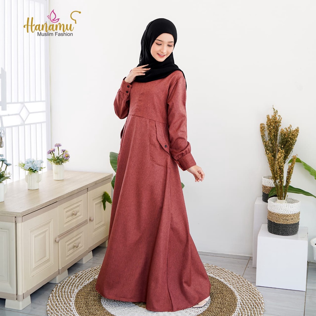 MARISKA DRESS GAMIS DAILY HANAMU GAMIS MURAH DAN NAYAMAN-5