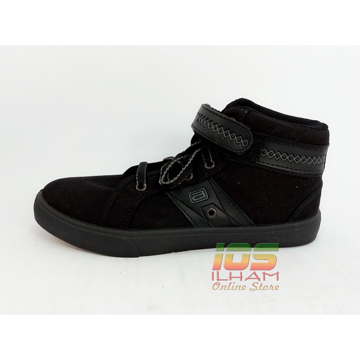 Sepatu Sekolah Anak Ando Triton Size 34-37 Hitam