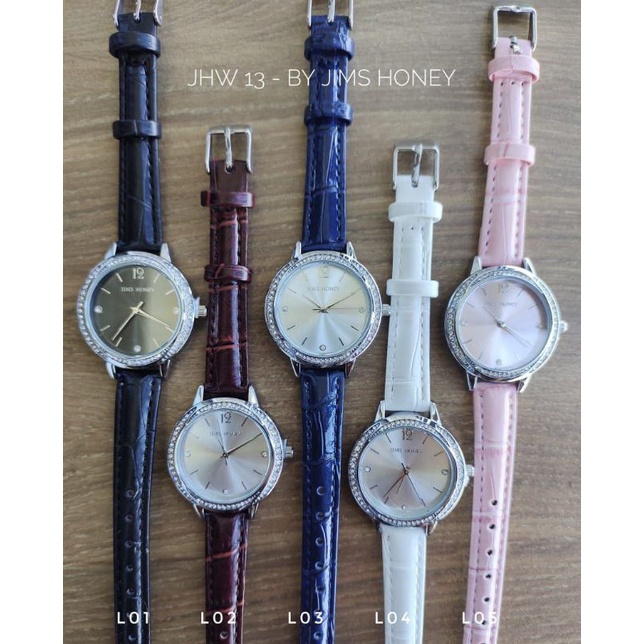 ❤️ GRATIS BOX HITAM❤️ JAM TANGAN JHW 13 JIMS HONEY BRANDED KADO WANITA TERBARU SALE PROMO ORIGINAL