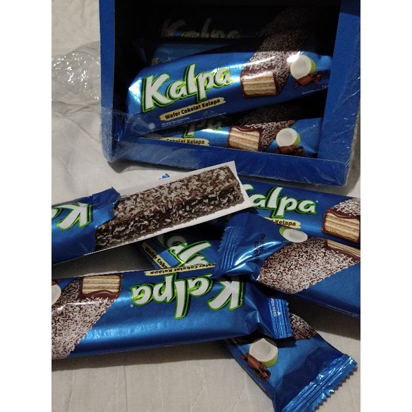 

KALPA WAFER COKELAT KELAPA ECER SATUAN DARI MAYORA