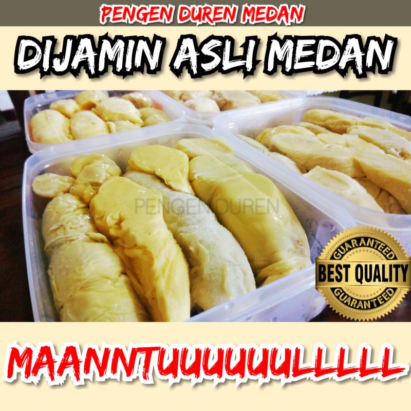 

Durian Kupas Montong Premium & Durian Kupas Medan nias