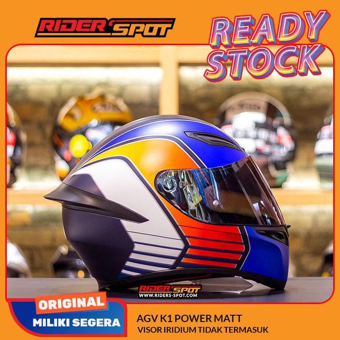 Helm Motor AGV K1 AGV K1 Power Matt Full Face Helmet Original Italy touring
