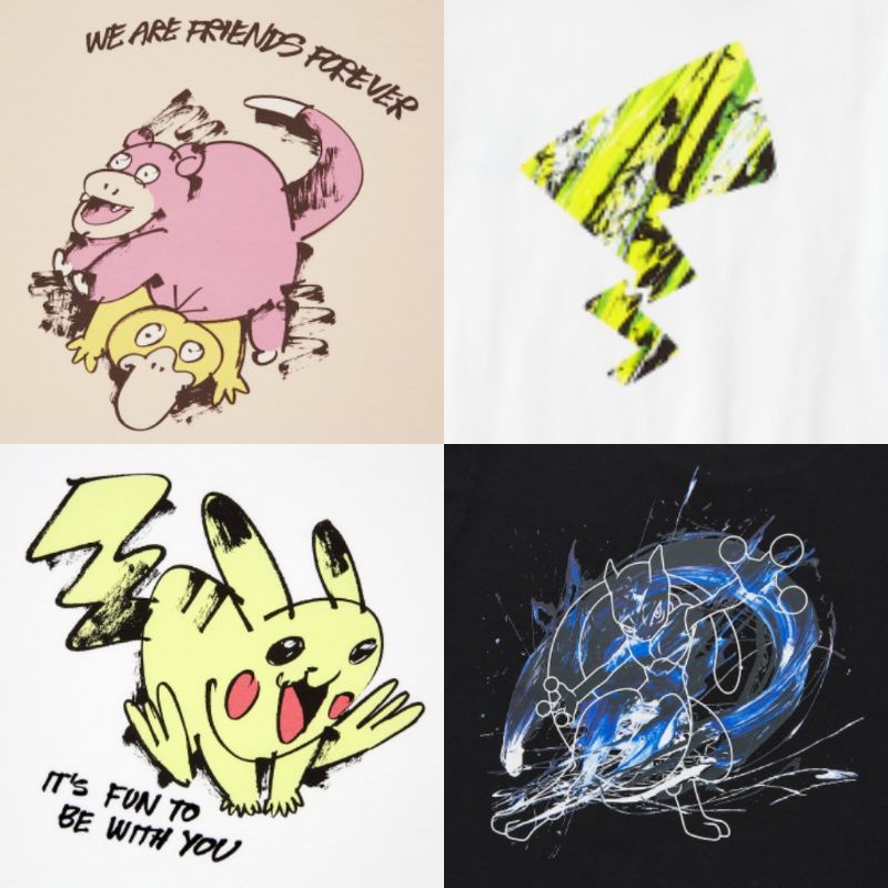 kaos uniqlo pokemon original kaos polos pria