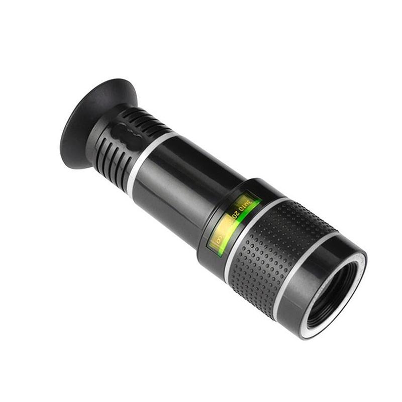 （✔✔❤Lensa Teleskop Telephoto Optikal HD Zoom 20x Dengan Klip Untuk Smartphone Universal